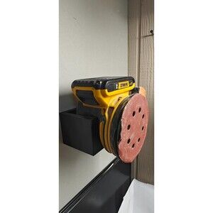 DeWalt XR DCW210 Sander Wall Mount Holder for Cordless Orbital Tool Storage
